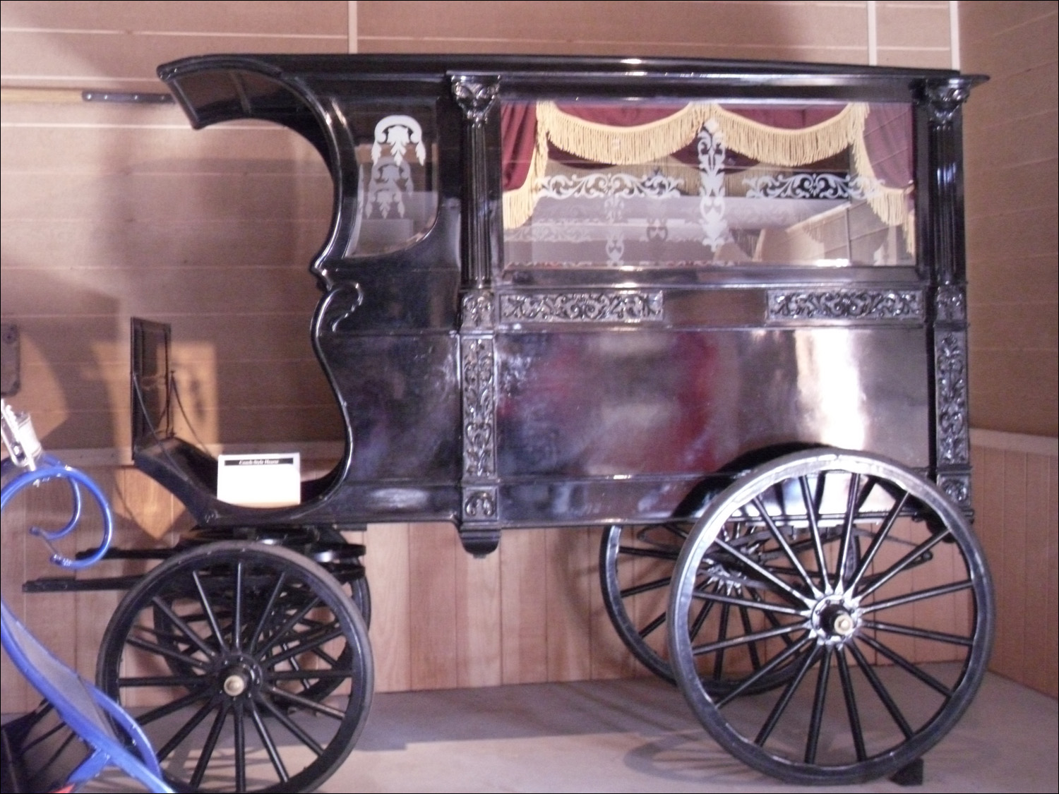 Fort Benton, MT Agriculture Museum-hearse